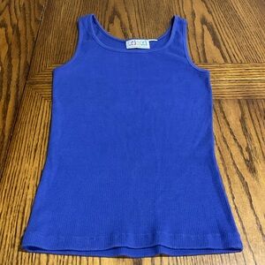 Royal blue tank top S